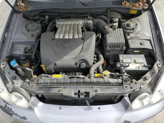 KMHWF35H75A155828 - 2005 HYUNDAI SONATA GLS SILVER photo 11