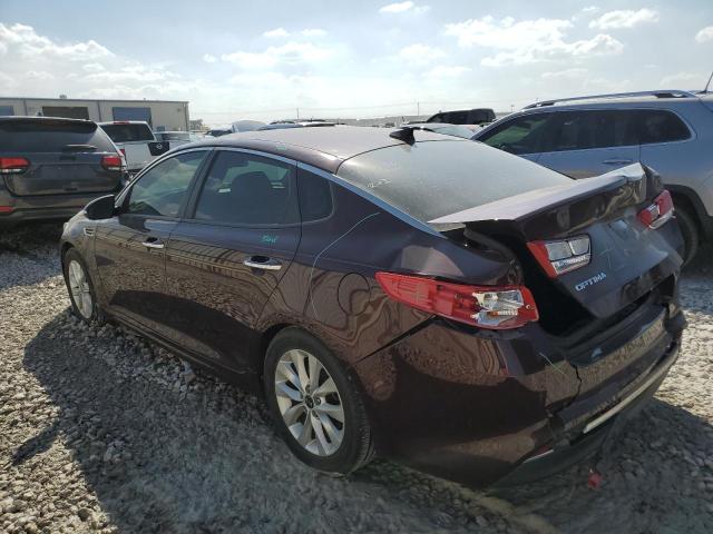 5XXGT4L32JG263335 - 2018 KIA OPTIMA LX BURGUNDY photo 2