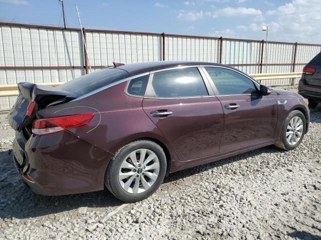 5XXGT4L32JG263335 - 2018 KIA OPTIMA LX BURGUNDY photo 3