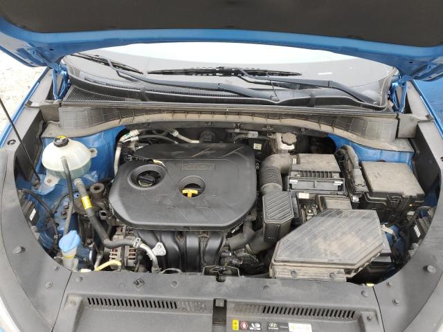 KM8J23A49KU839945 - 2019 HYUNDAI TUCSON SE BLUE photo 12