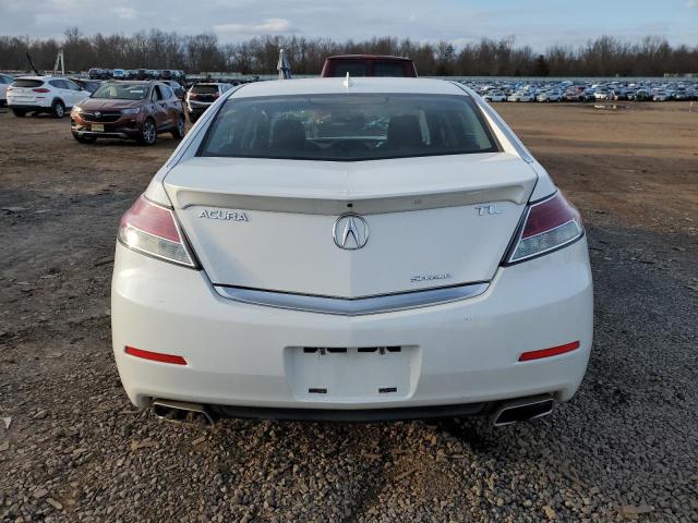 19UUA9F7XCA007951 - 2012 ACURA TL WHITE photo 6