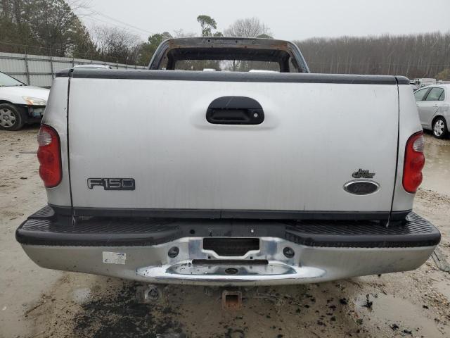 1FTRF07W81KA82968 - 2001 FORD F150 SILVER photo 6