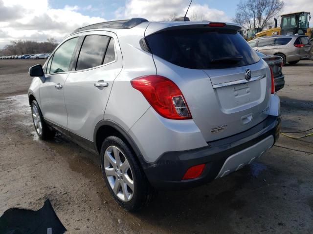 KL4CJGSB9FB254783 - 2015 BUICK ENCORE SILVER photo 2