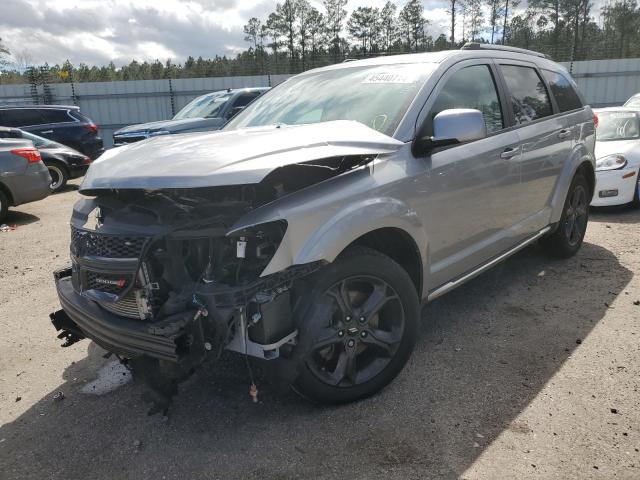 3C4PDCGB4LT263921 - 2020 DODGE JOURNEY CROSSROAD SILVER photo 1