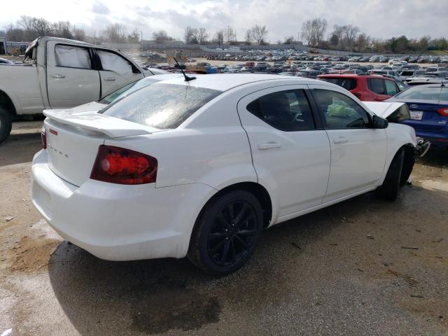 1C3CDZAB2EN235522 - 2014 DODGE AVENGER SE WHITE photo 3