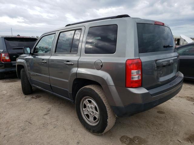 1C4NJPBB3CD569139 - 2012 JEEP PATRIOT SPORT GRAY photo 2