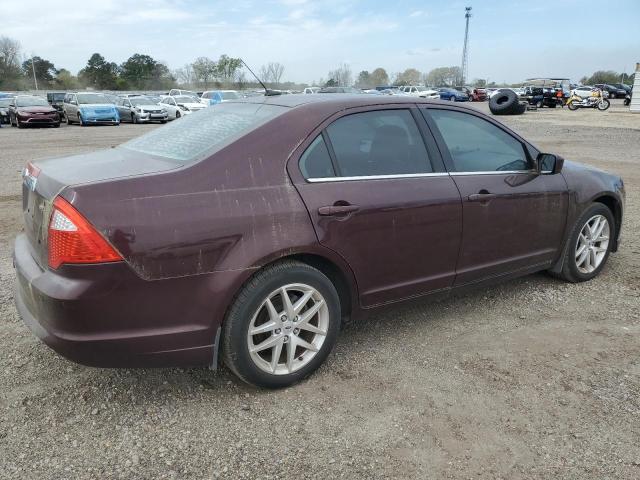 3FAHP0JA8BR308354 - 2011 FORD FUSION SEL BURGUNDY photo 3