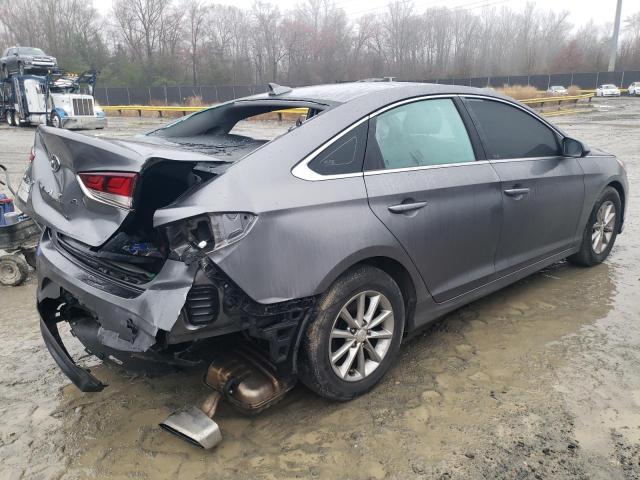 5NPE24AF1JH647666 - 2018 HYUNDAI SONATA SE GRAY photo 3