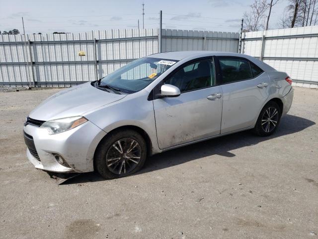 2T1BURHE5GC684819 - 2016 TOYOTA COROLLA L SILVER photo 1