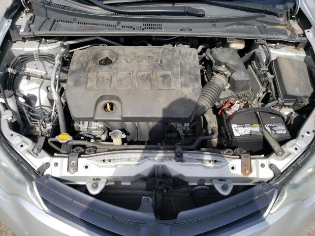 2T1BURHE5GC684819 - 2016 TOYOTA COROLLA L SILVER photo 11