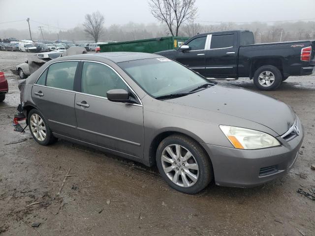 1HGCM66577A077817 - 2007 HONDA ACCORD EX GRAY photo 4