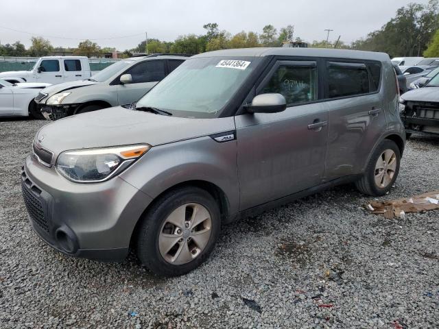 KNDJN2A21F7130113 - 2015 KIA SOUL GRAY photo 1