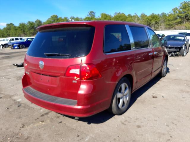 2V4RW3D15AR195875 - 2010 VOLKSWAGEN ROUTAN SE RED photo 4