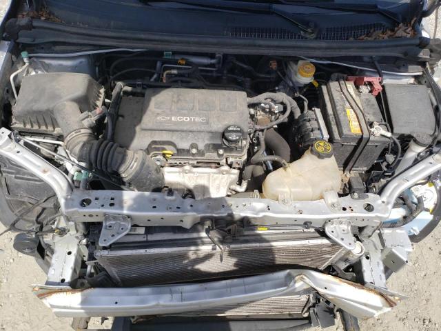 1G1JF5SB1J4136140 - 2018 CHEVROLET SONIC PREMIER SILVER photo 11