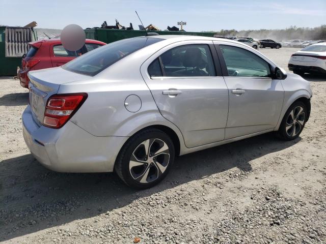 1G1JF5SB1J4136140 - 2018 CHEVROLET SONIC PREMIER SILVER photo 3