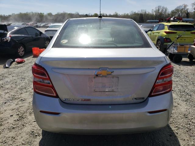 1G1JF5SB1J4136140 - 2018 CHEVROLET SONIC PREMIER SILVER photo 6