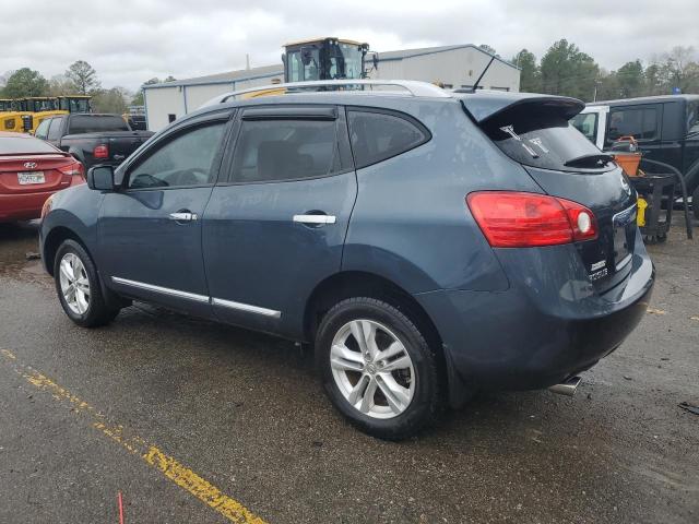 JN8AS5MT3DW511645 - 2013 NISSAN ROGUE S BLUE photo 2