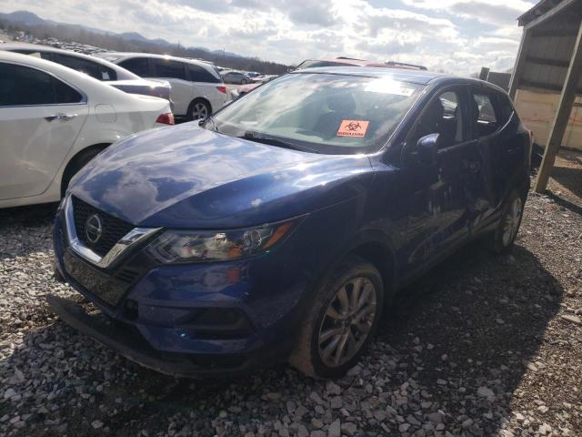 JN1BJ1AV1MW305616 - 2021 NISSAN ROGUE SPOR S BLUE photo 1