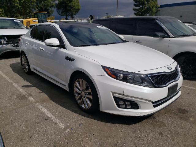 5XXGR4A69FG463342 - 2015 KIA OPTIMA SX WHITE photo 4