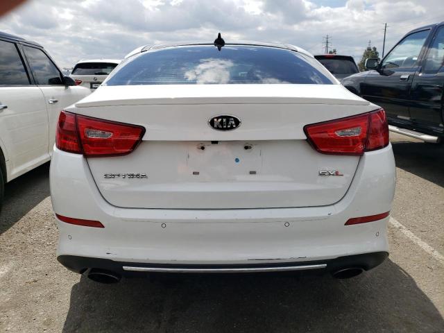 5XXGR4A69FG463342 - 2015 KIA OPTIMA SX WHITE photo 6