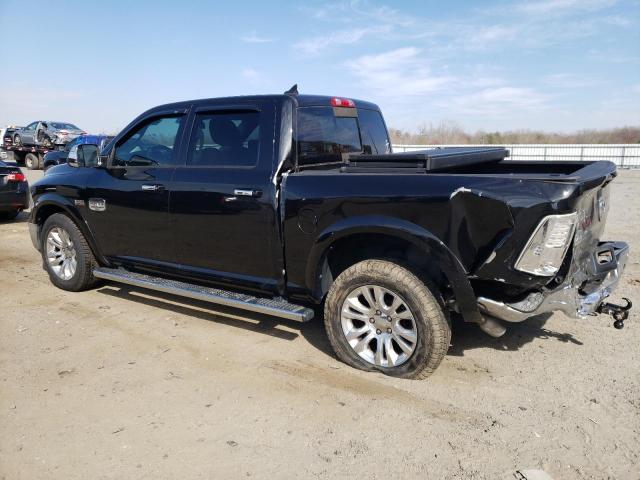 1C6RR7PT1FS668318 - 2015 RAM 1500 LONGHORN BLACK photo 2