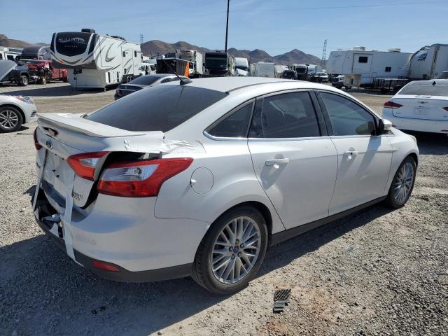 1FADP3J22EL300245 - 2014 FORD FOCUS TITANIUM WHITE photo 3