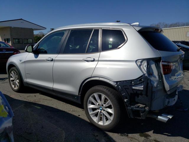 5UXWX9C53G0D90539 - 2016 BMW X3 XDRIVE28I SILVER photo 2