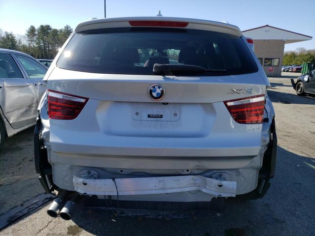 5UXWX9C53G0D90539 - 2016 BMW X3 XDRIVE28I SILVER photo 6