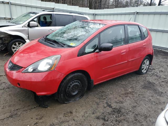 JHMGE8H21AC040235 - 2010 HONDA FIT RED photo 1