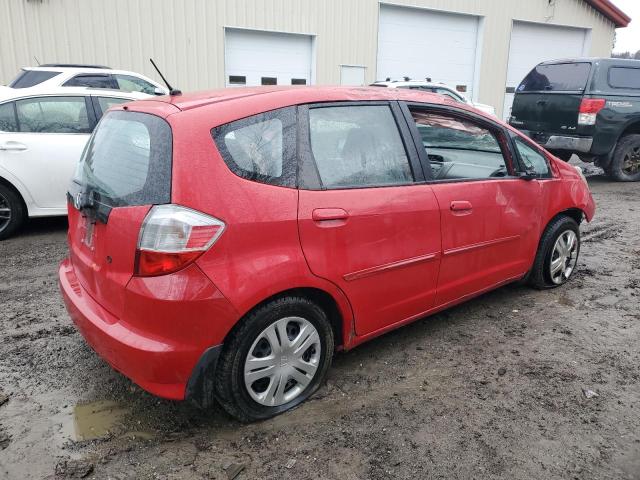 JHMGE8H21AC040235 - 2010 HONDA FIT RED photo 3