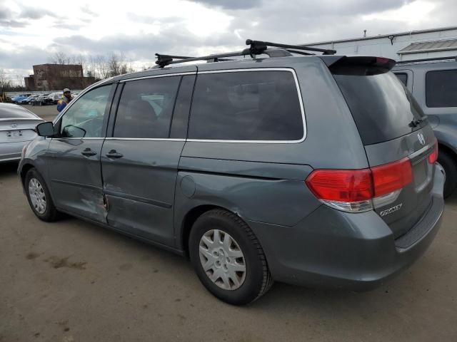 5FNRL38288B099833 - 2008 HONDA ODYSSEY LX GRAY photo 2