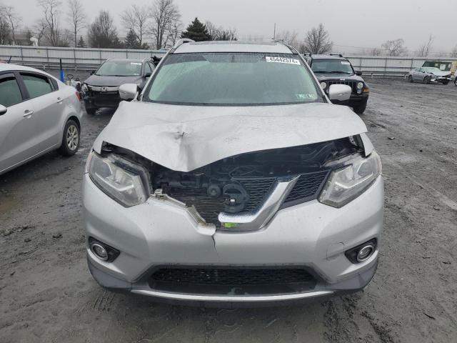 5N1AT2MV3FC846798 - 2015 NISSAN ROGUE S SILVER photo 5