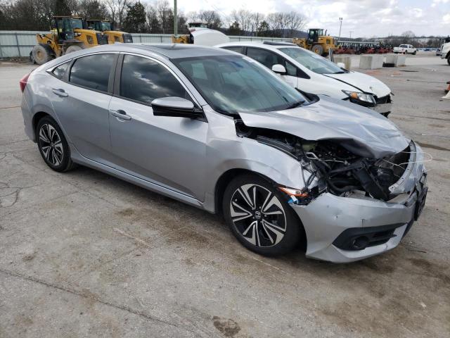 19XFC1F3XHE013527 - 2017 HONDA CIVIC EX SILVER photo 4