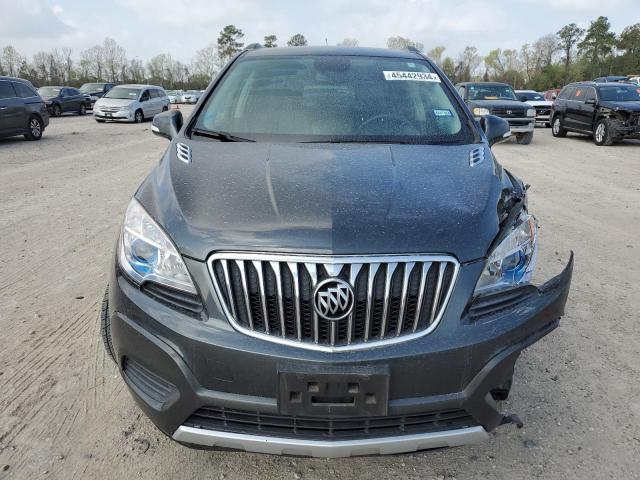 KL4CJASB4GB746216 - 2016 BUICK ENCORE GRAY photo 5