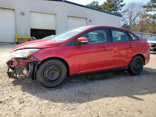 1FAHP3F25CL443519 - 2012 FORD FOCUS SE RED photo 1