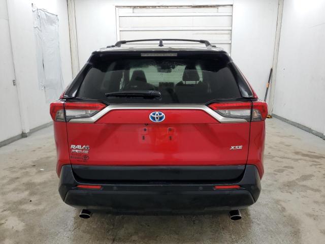 JTMFB3FV9MD071981 - 2021 TOYOTA RAV4 PRIME XSE RED photo 6