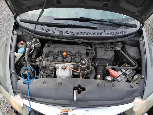 2HGFA1F62AH502693 - 2010 HONDA CIVIC LX-S رمادي صورة 11
