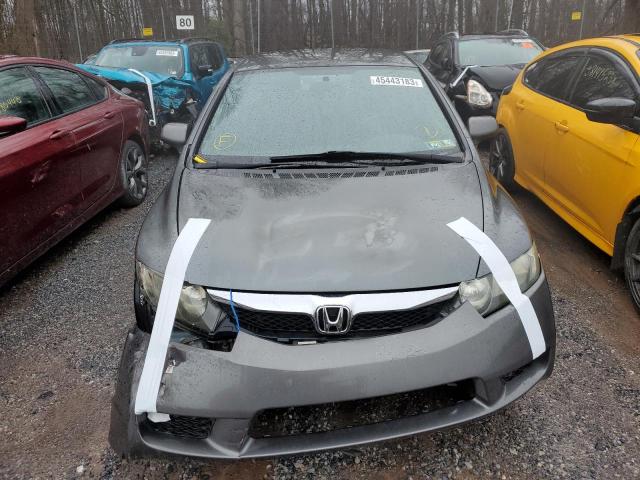 2HGFA1F62AH502693 - 2010 HONDA CIVIC LX-S رمادي صورة 5