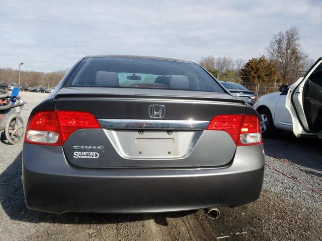 2HGFA1F62AH502693 - 2010 HONDA CIVIC LX-S رمادي صورة 6