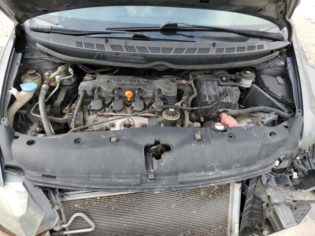 19XFA16659E013663 - 2009 HONDA CIVIC LX-S Մոխրագույն լուսանկար 11