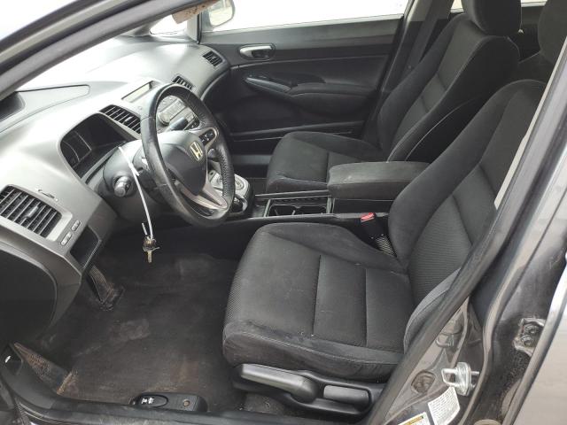 19XFA16659E013663 - 2009 HONDA CIVIC LX-S Մոխրագույն լուսանկար 7