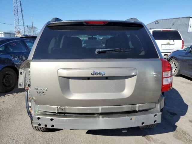 1J8FF47W27D266884 - 2007 JEEP COMPASS TAN photo 6