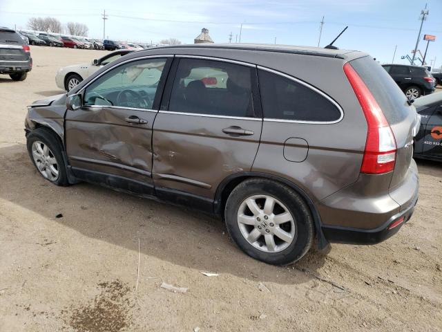 5J6RE48789L027129 - 2009 HONDA CR-V EXL GRAY photo 2