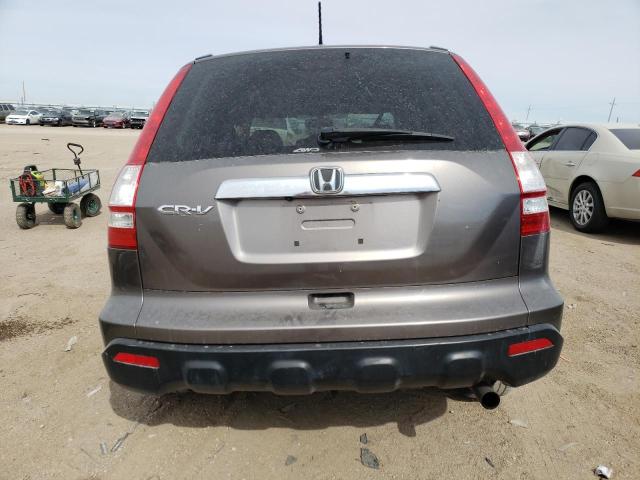 5J6RE48789L027129 - 2009 HONDA CR-V EXL GRAY photo 6