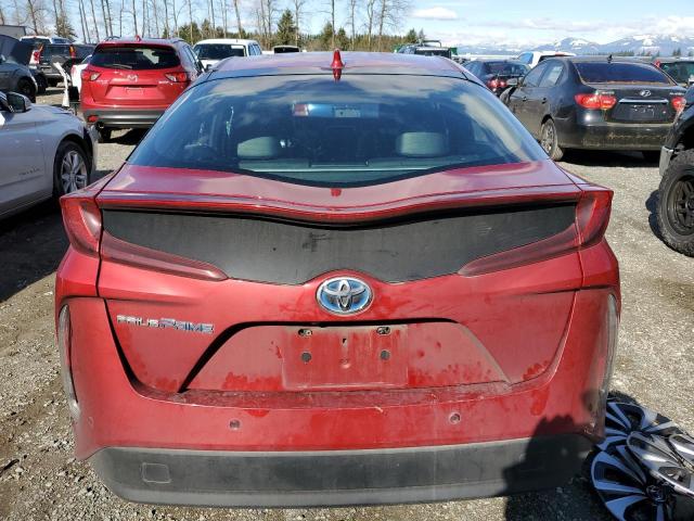 JTDKARFP2J3073286 - 2018 TOYOTA PRIUS PRIM Qırmızı foto 6
