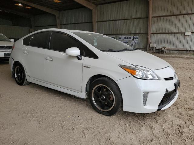 JTDKN3DU1C5517906 - 2012 TOYOTA PRIUS WHITE photo 4