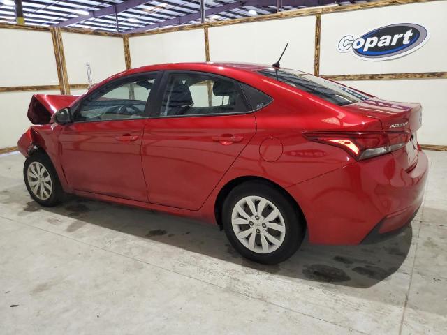 3KPC24A64LE114967 - 2020 HYUNDAI ACCENT SE RED photo 2