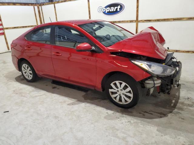 3KPC24A64LE114967 - 2020 HYUNDAI ACCENT SE RED photo 4