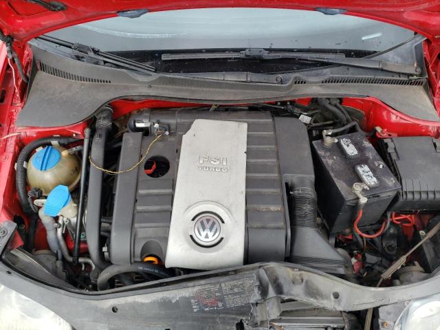 WVWEV71K36W192195 - 2006 VOLKSWAGEN NEW GTI RED photo 11