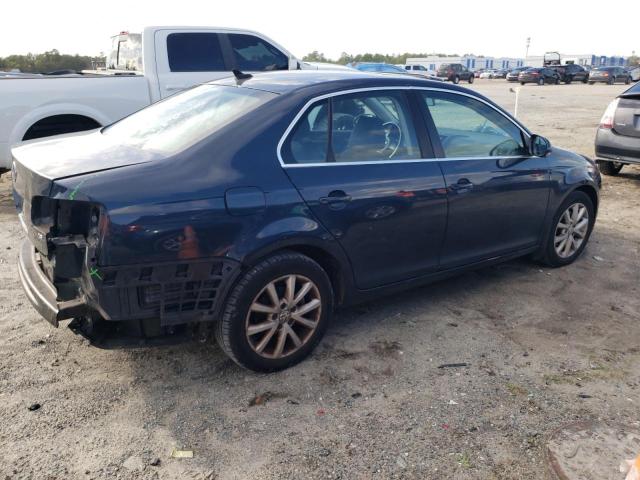 3VWRX7AJ1AM042837 - 2010 VOLKSWAGEN JETTA SE BLUE photo 3